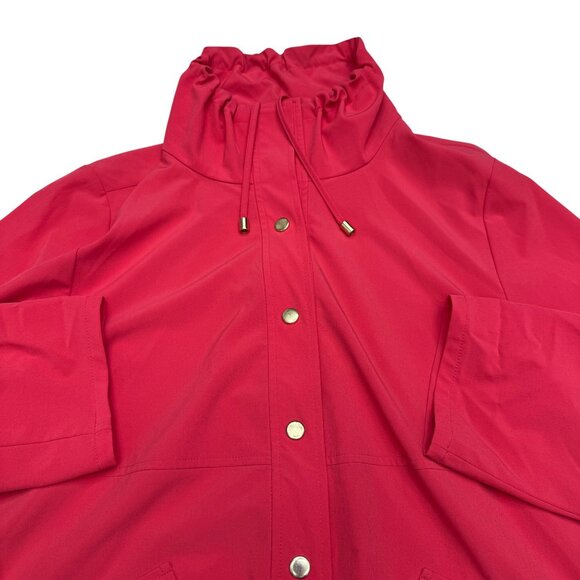 Zenergy by Chico's Women's Utility Casual Jacket Roll Up Sleeves, Size 2/US L - Picture 3 of 7